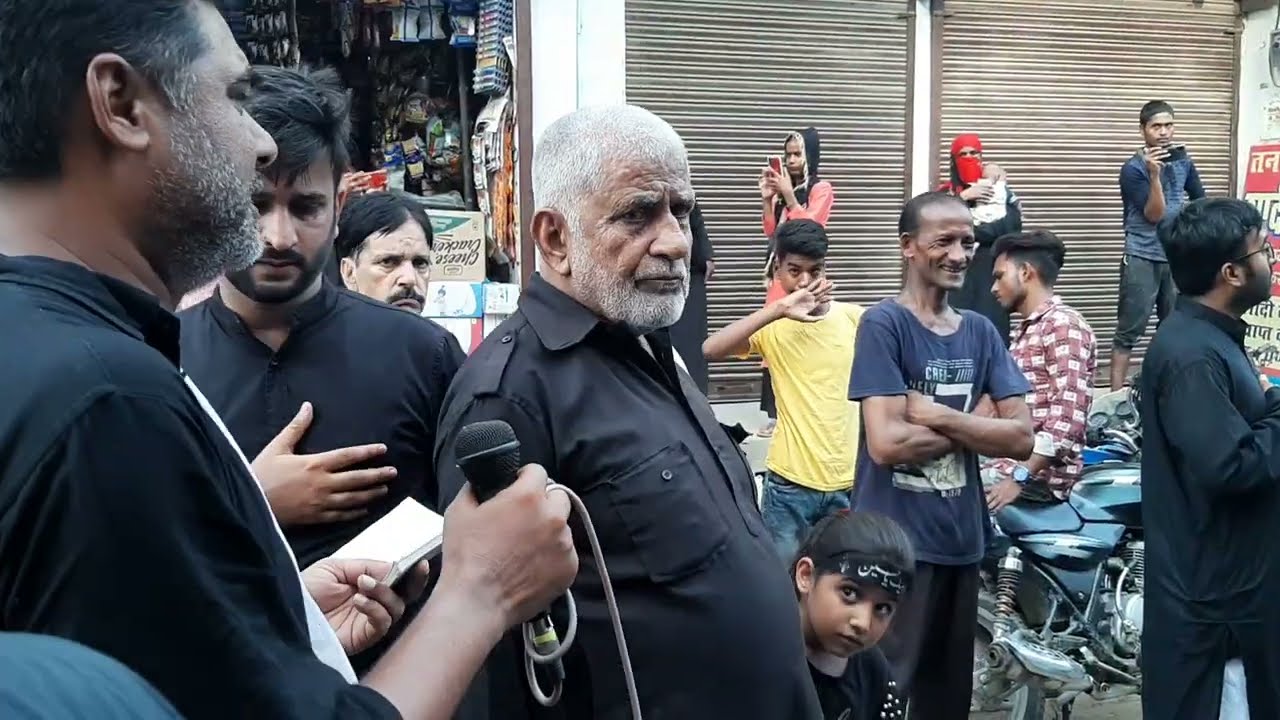 Ooncha Rahe Apna Alam - 8 Moharram 1444/2022 Utraula Juloos -Sharib Rizvi & Others  #yaabbas #alam