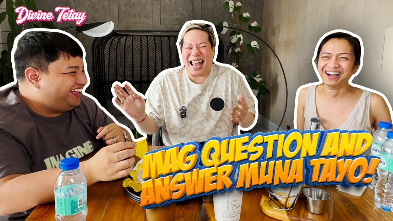 SOME THINGS YOU WANT TO KNOW ABOUT US. Q QND A WITH TONTON AND ANTON DIVA! | DIVINE TETAY