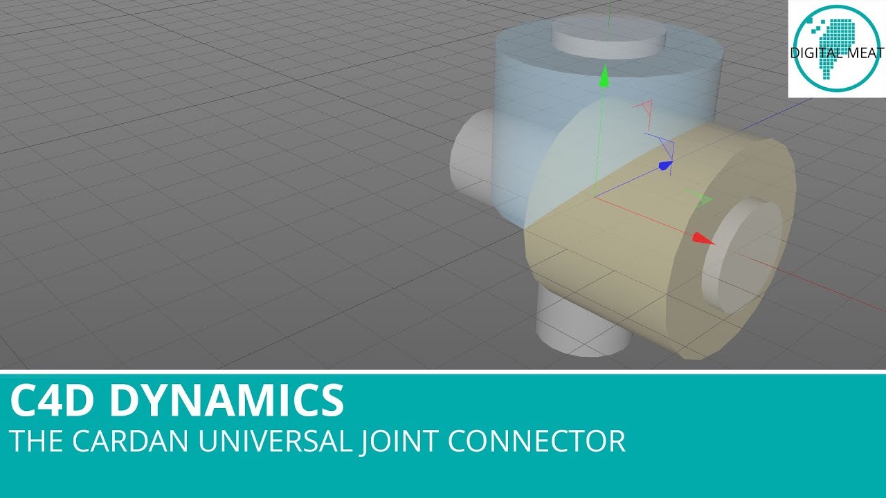 Dynamic Connectors In C4D: The Cardan / Universal Joint