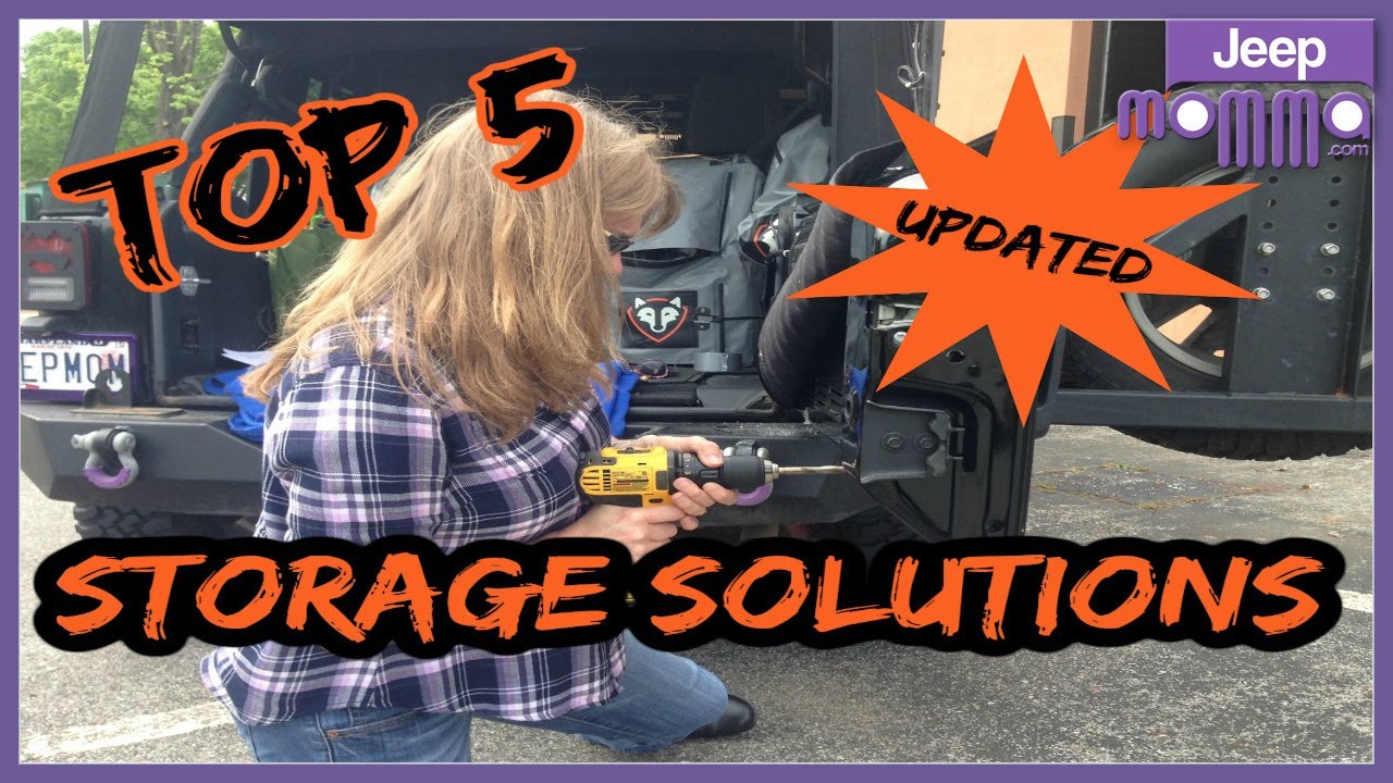 Top 5 Jeep Wrangler Storage Solutions (New & Updated Ideas)