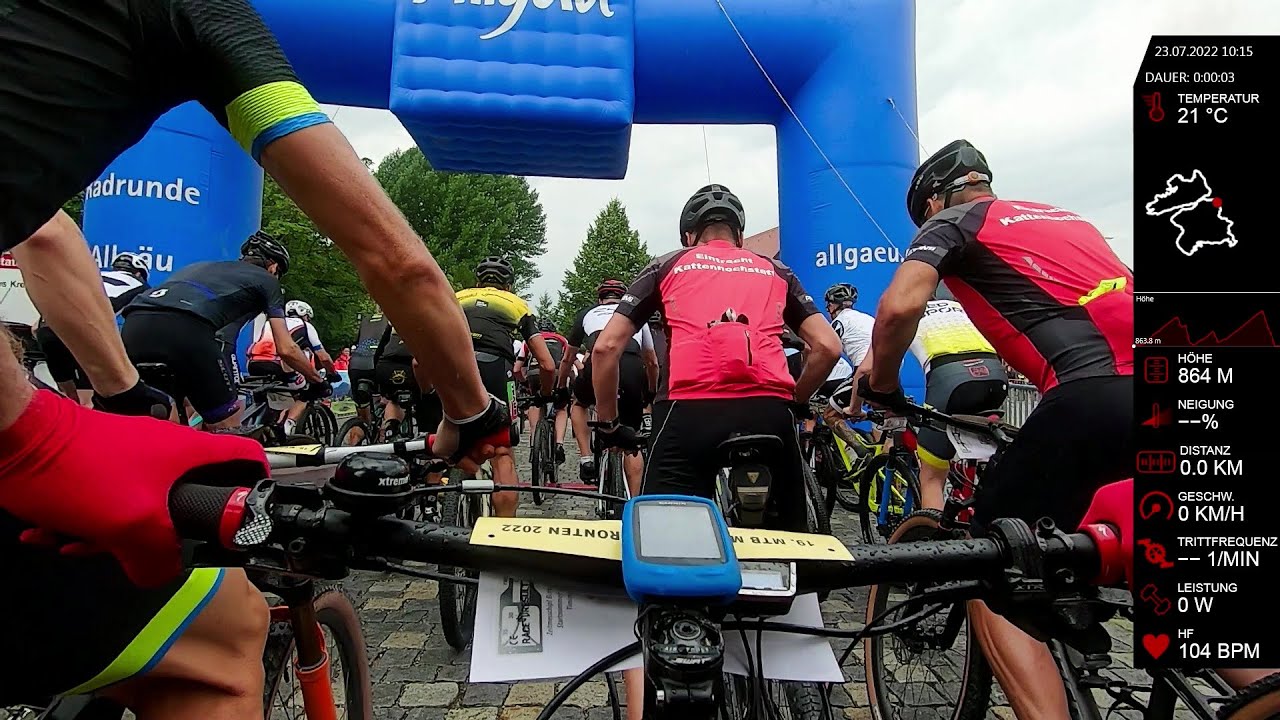 23.07.2022 🚵🏼 19. MTB Marathon in Pfronten 51 km | #MyWholeRace Mountainbike Challenge www.eAlex.me