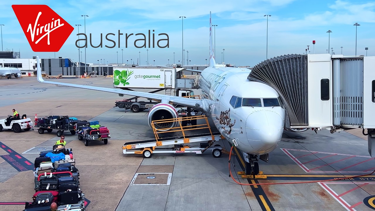 Full Flight - Melbourne to Sydney Virgin Australia VA849 Boeing 738-800