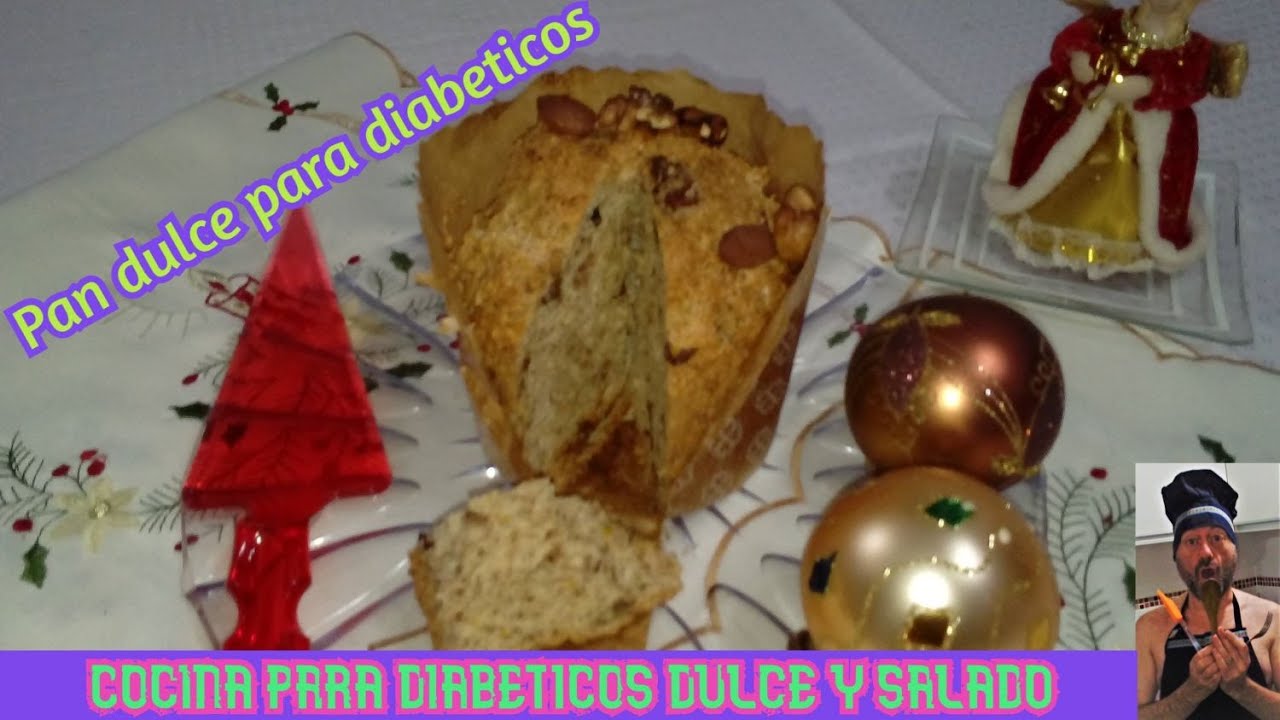 Pan dulce tradicional navideño para diabéticos🎄para comer sin temor🎄y Felices Fiestas