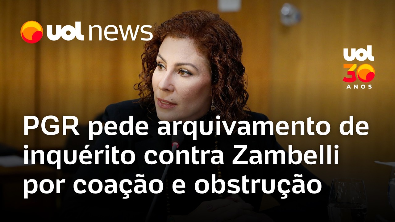 PGR pede arquivamento de inquérito contra Carla Zambelli por coação e obstrução