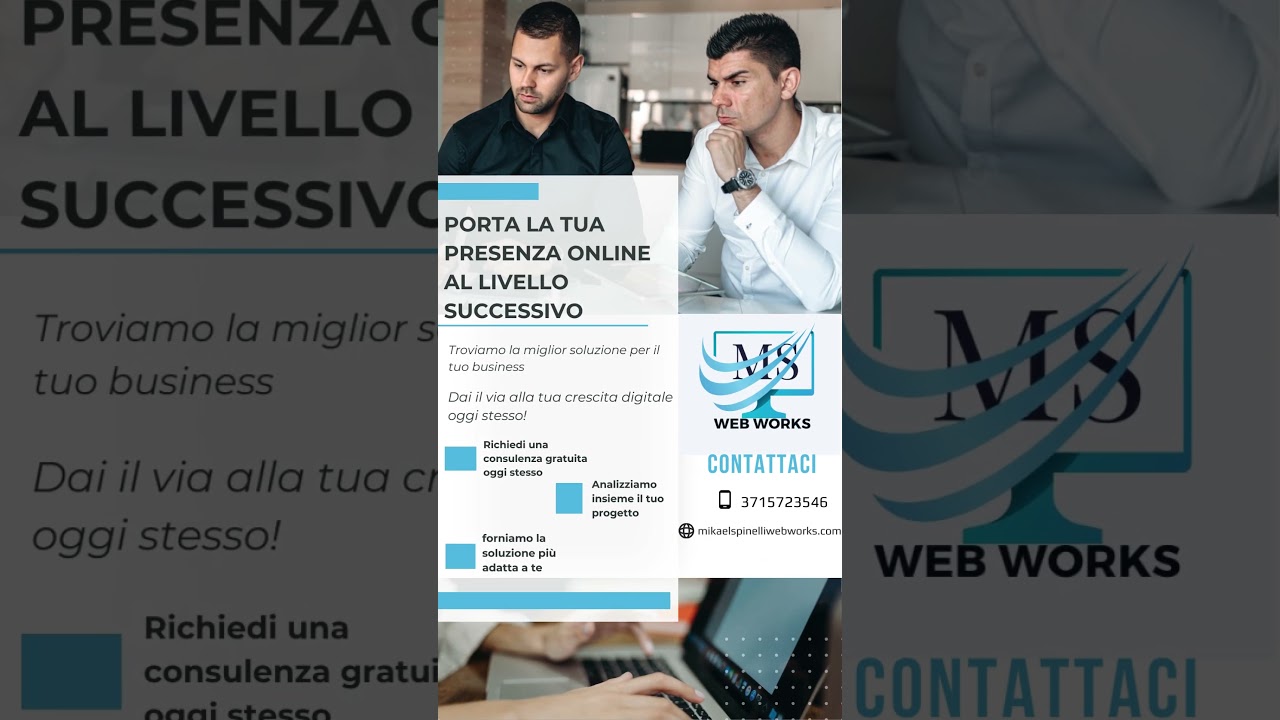 🚀 Porta la tua presenza online al livello successivo!