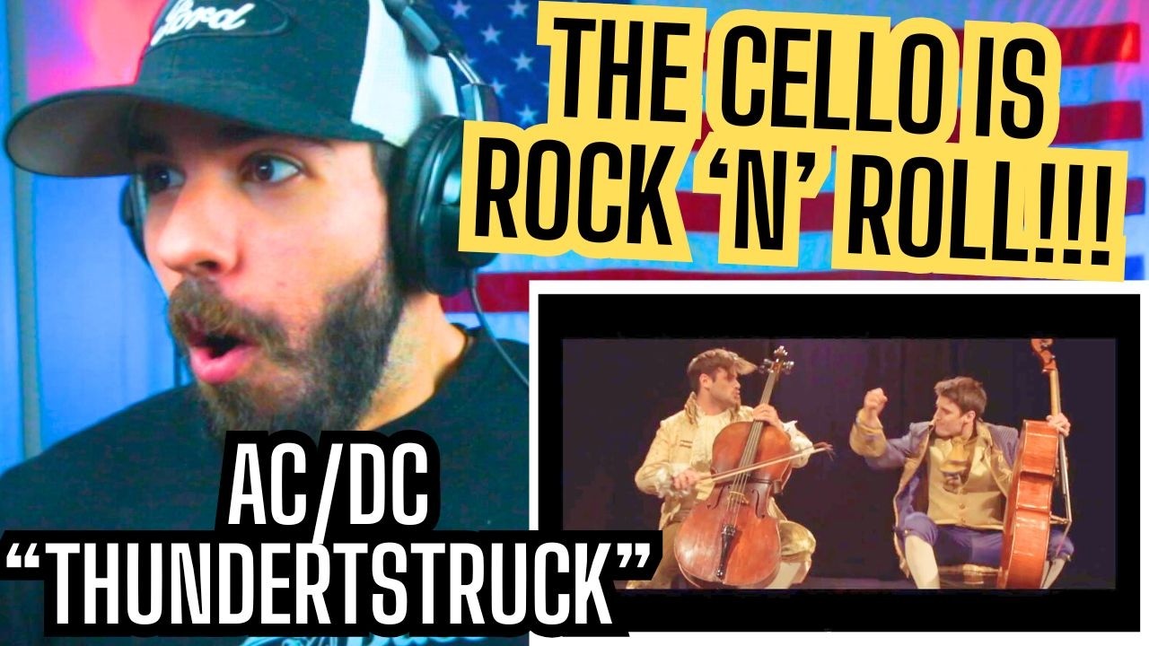 2CELLOS - Thunderstruck (REACTION)