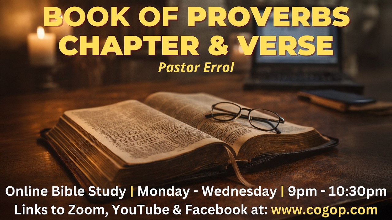 Proverbs Chapter 14 | Online Bible Study - Chapter & Verse | Monday 23 February 2026
