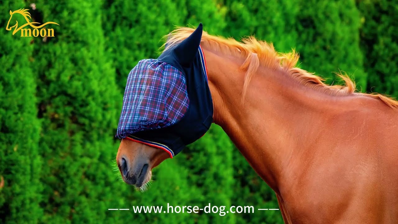 Horse Fly Masks / Professional Horse Fly Masks / UV & Insect Protection / OEM Welcome