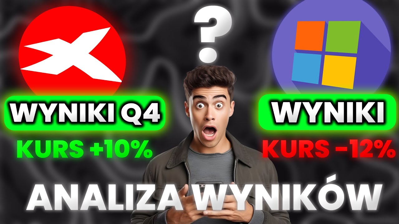 Wyniki XTB 2025 - Kurs wystrzelił! MEGA WYNIKI Microsoft - historyczny spadek! Analiza wynik&oacute;w