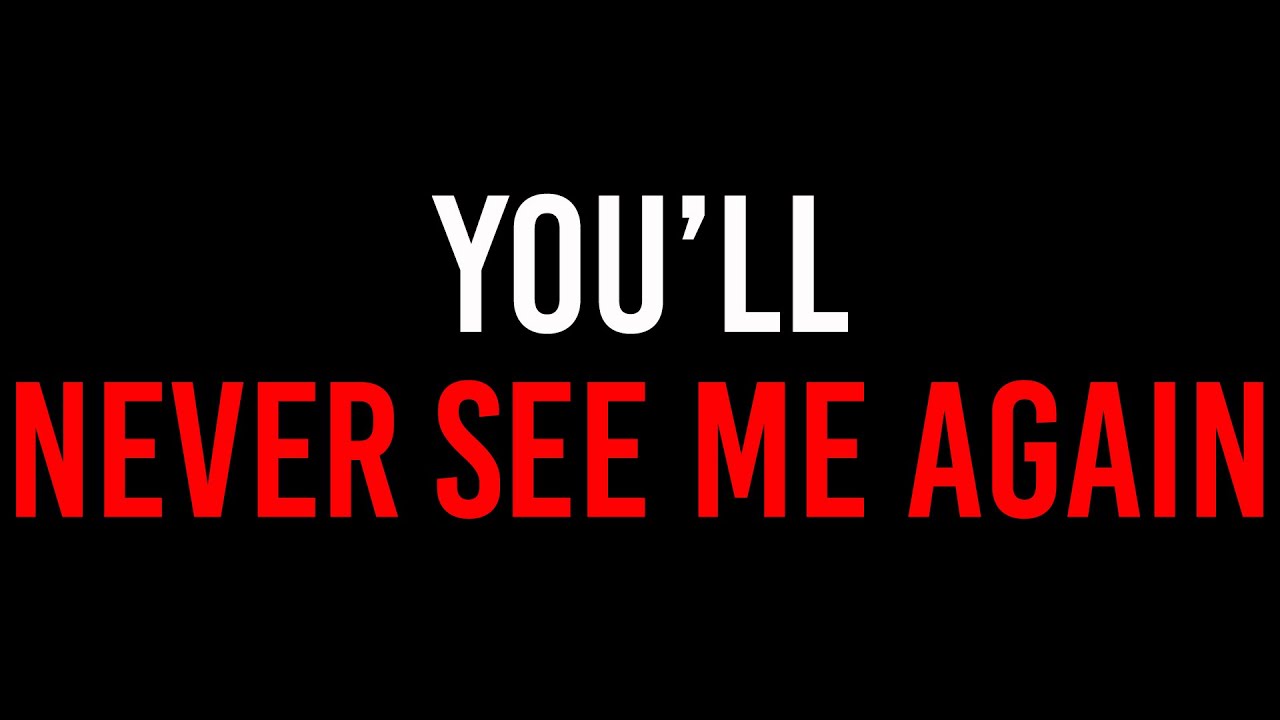 NEVER SEE ME AGAIN by The TAKING - Official Lyric Video
