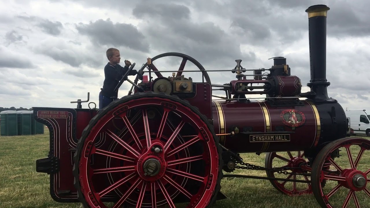 traction engines on the road to ducklington and south cerney 2017