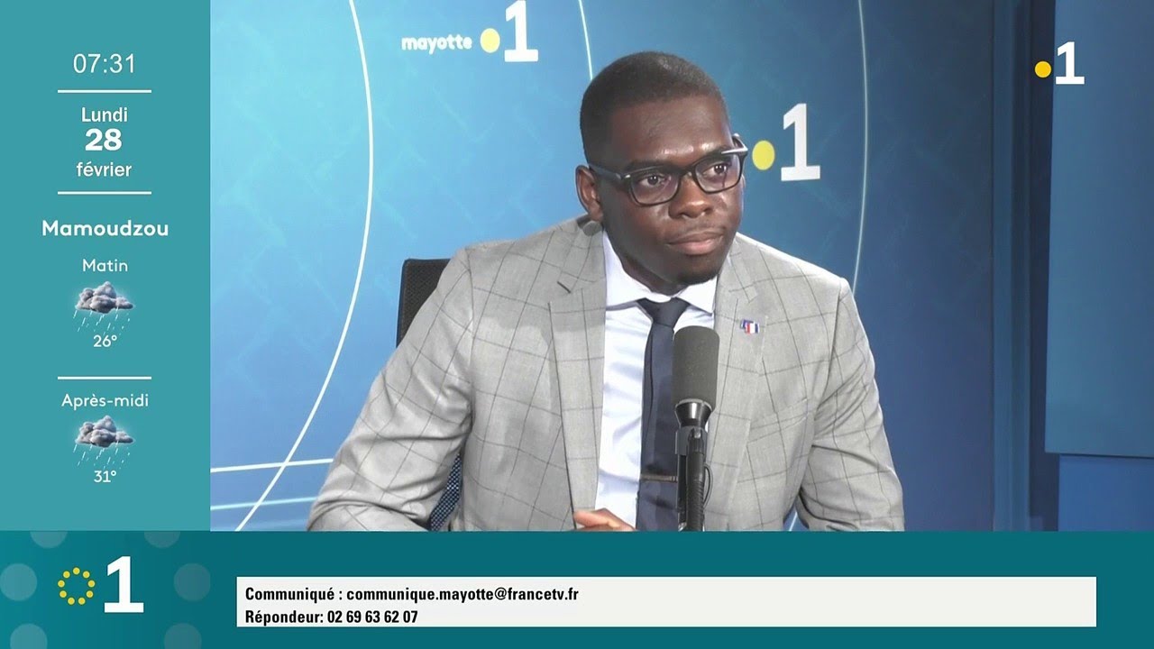Said Mohamadi, directeur de l’Association des Etudiants et Jeunes de Mayotte (AEJM)
