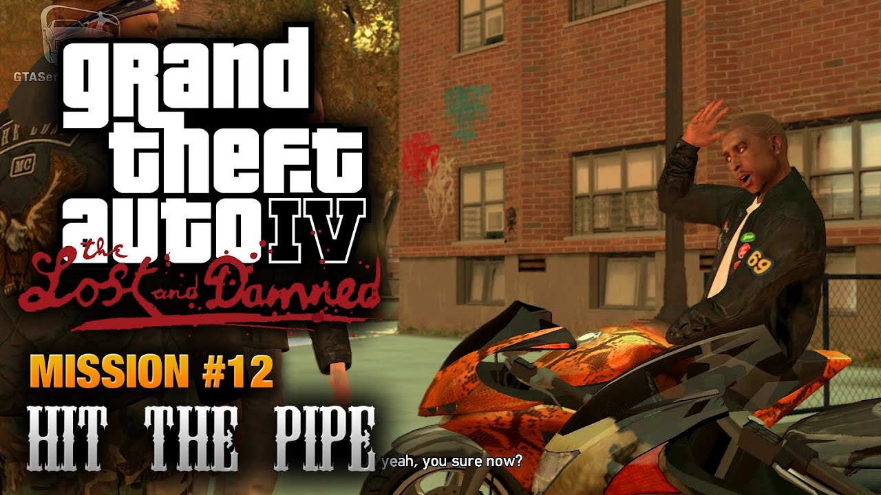 GTA: The Lost and Damned - Mission #12 - Hit the Pipe (1080p)