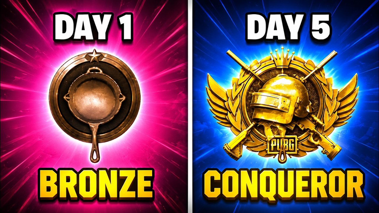 FASTEST WAY TO REACH CONQUEROR IN 2026📈 - PUBG MOBILE TIPS AND TRICKS