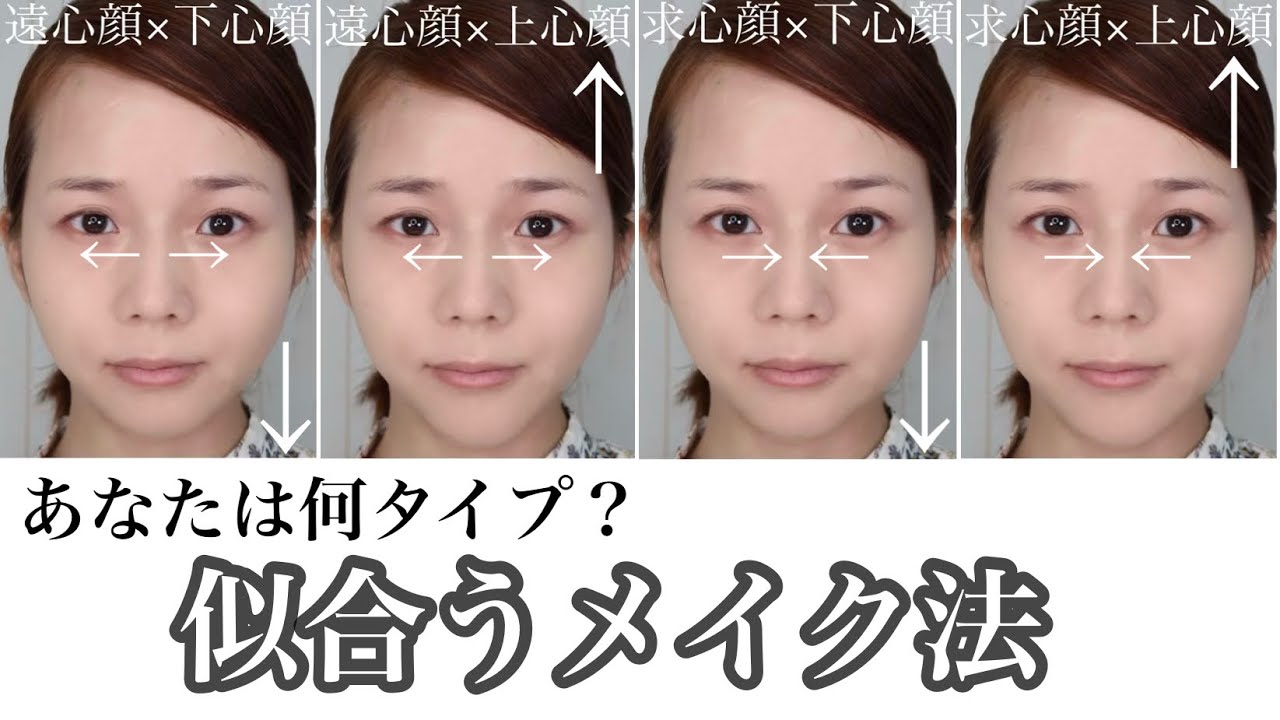 【顔タイプ別】プロが解説！自分の顔タイプを知って、自分史上きれいになれる「重心修正メイク」