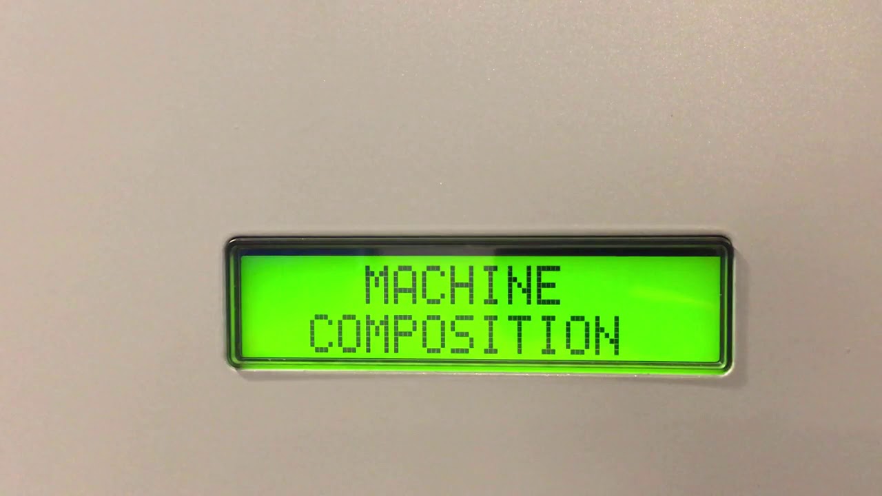 VISION MACHINE COMPOSITION