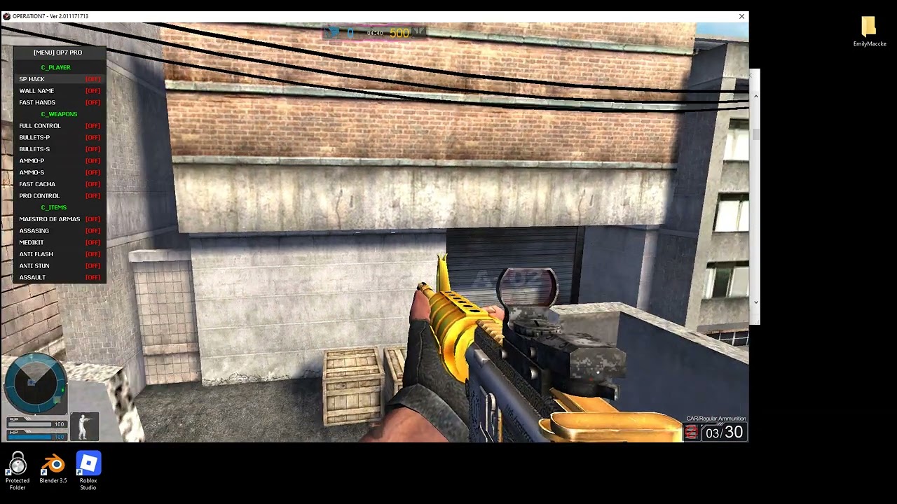 Hack Free  OPERATION7  stamina wallname y full control