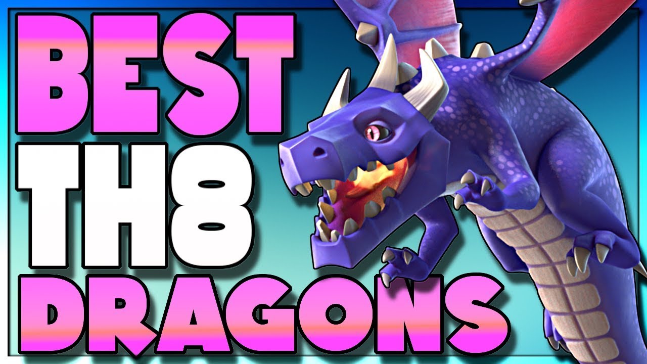 BEST Three Star TH8 Dragon Attack Strategy | DragLoon | Clash of Clans