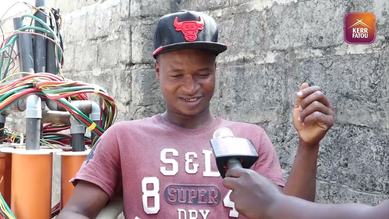 Kerr Fatou Pays A Visit To 23-Year-Old  Engineer In Madiana Village