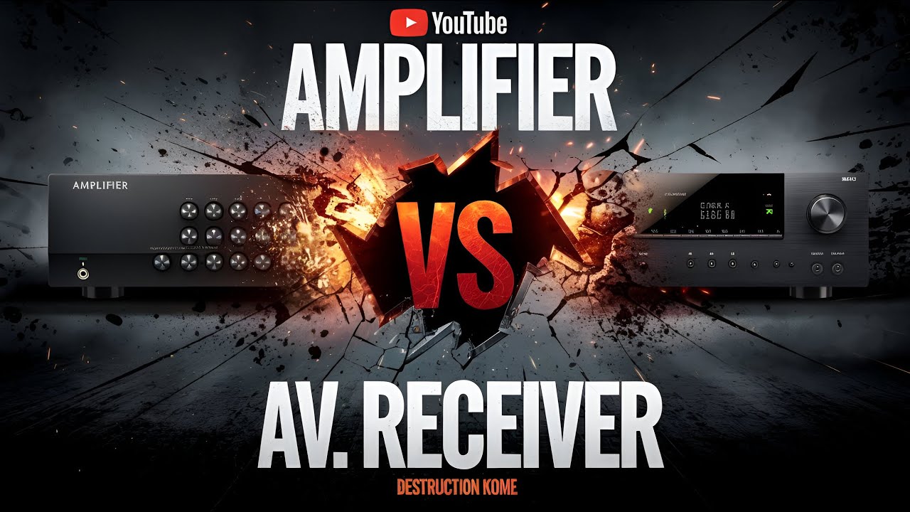 Amplifier vs. AV Receiver &ndash; Full Beginners Guide