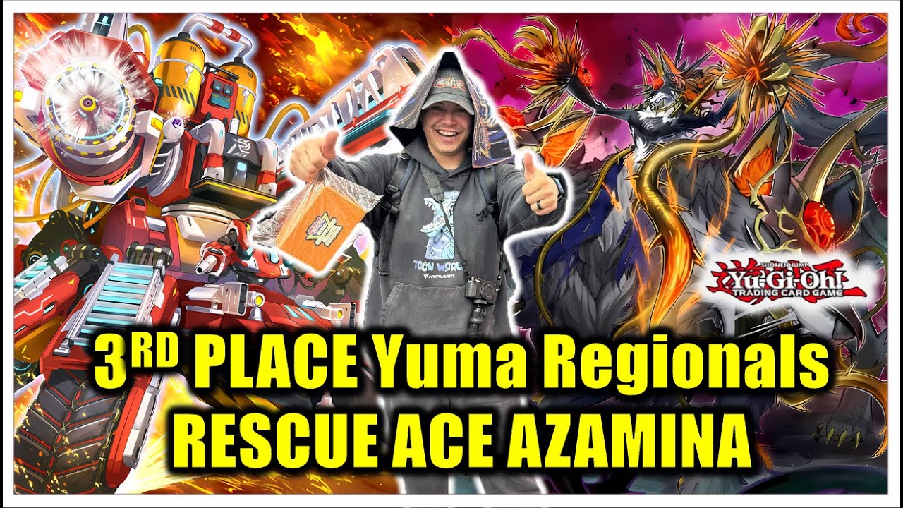 3RD PLACE YUMA REGIONAL RESCUE ACE AZAMINA FT. PXXXNDA Yu-Gi-Oh!