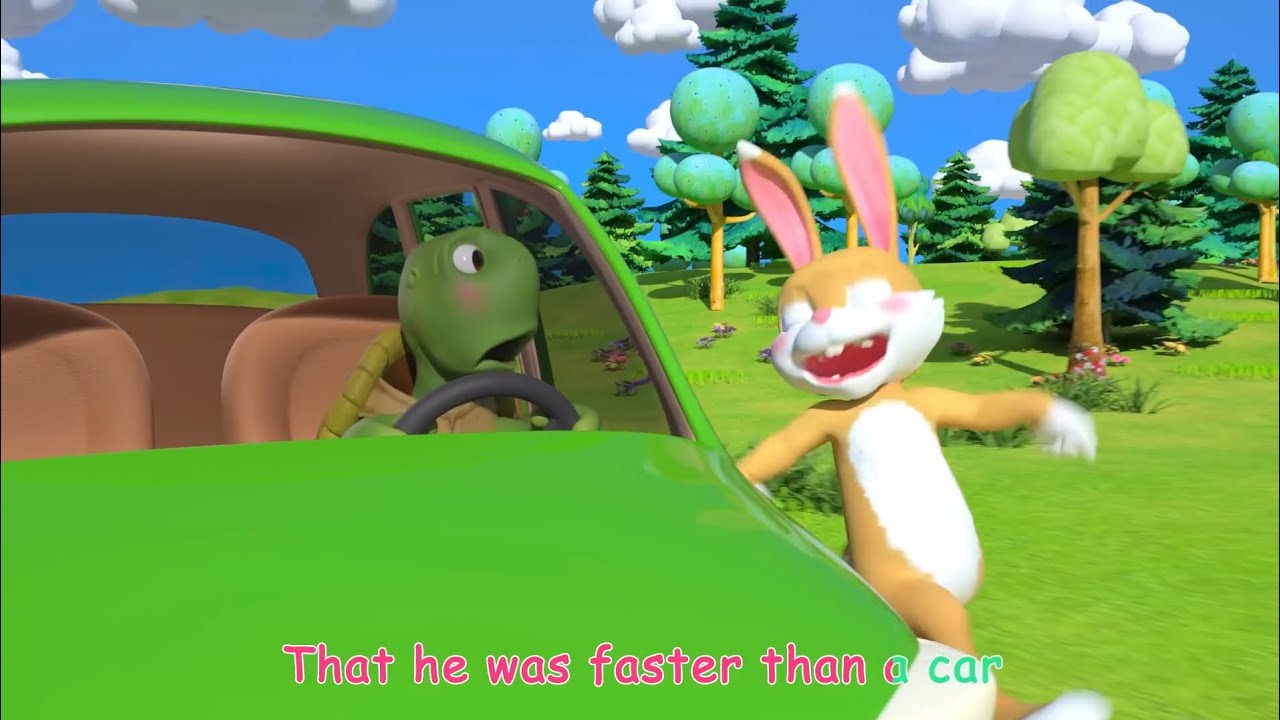 Speedy hare faster than the car//Sparta pitch/ Sponsored by: Gamavision Csupo effects
