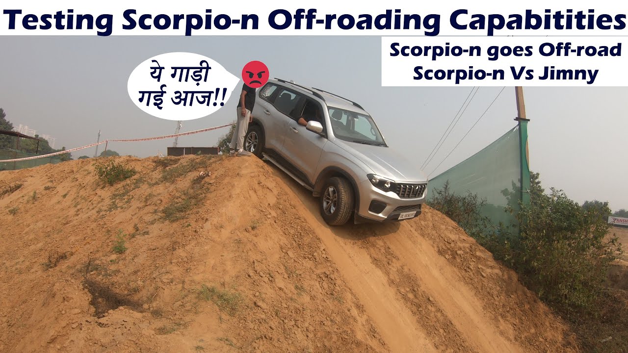 Testing Scorpio-n's off roading skills || Can Mahindra Scorpio Off-road?? Scorpio-n vs Jimny