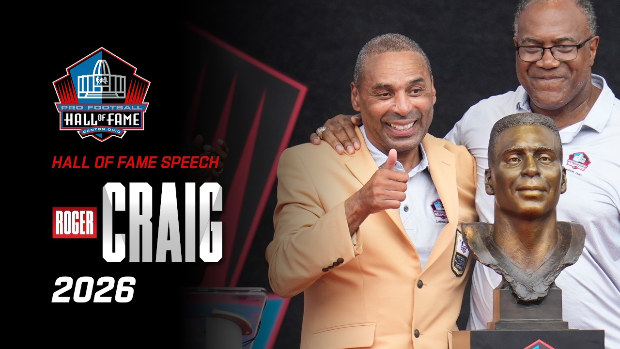 Roger Craig's FULL Hall of Fame Speech | 2026 Pro Football Hall of Fame