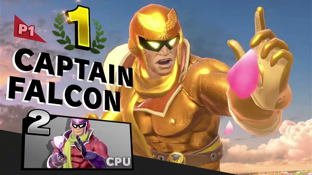 Gotta Main Captain Falcon (A smash bros Captain Falcon Montage)