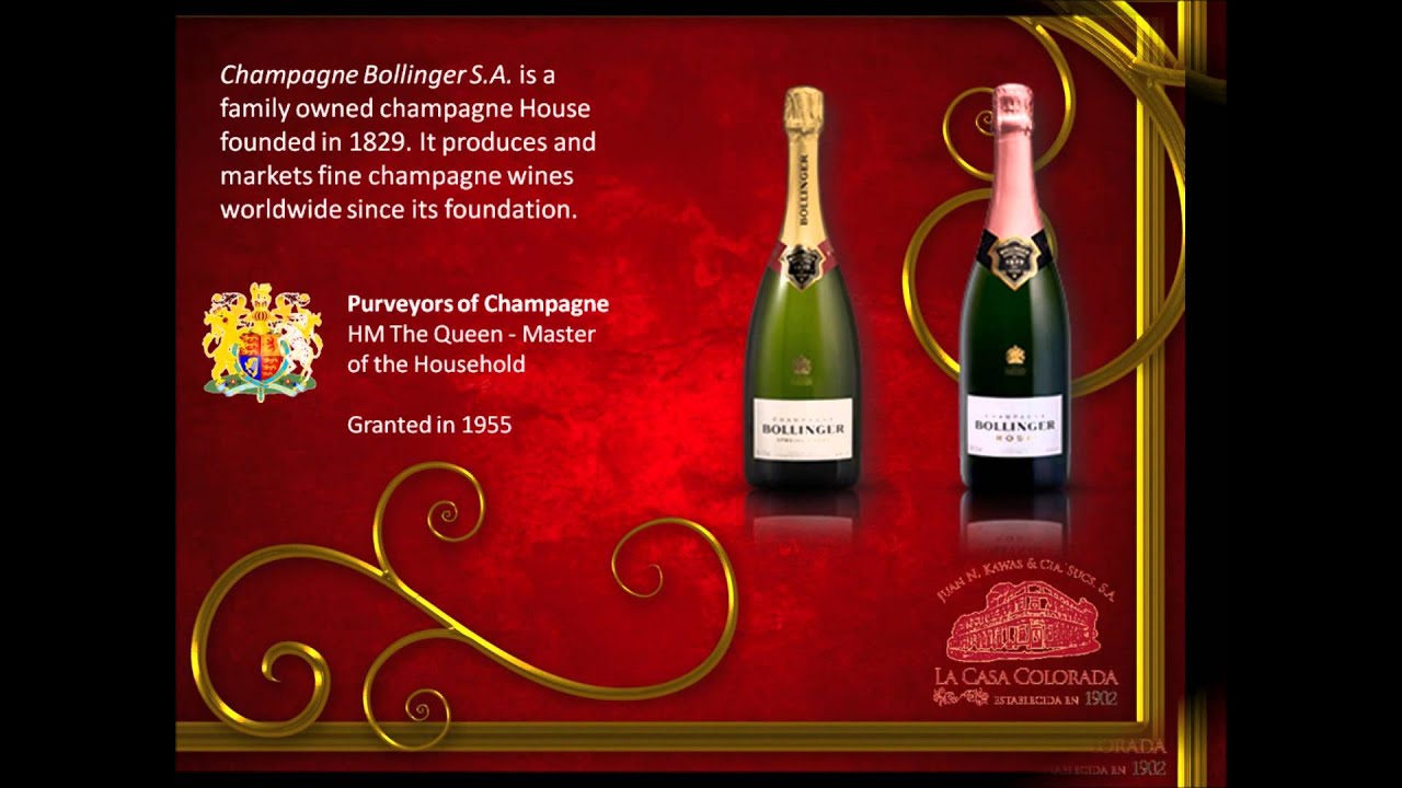 Champagne Bollinger and Famous Grouse