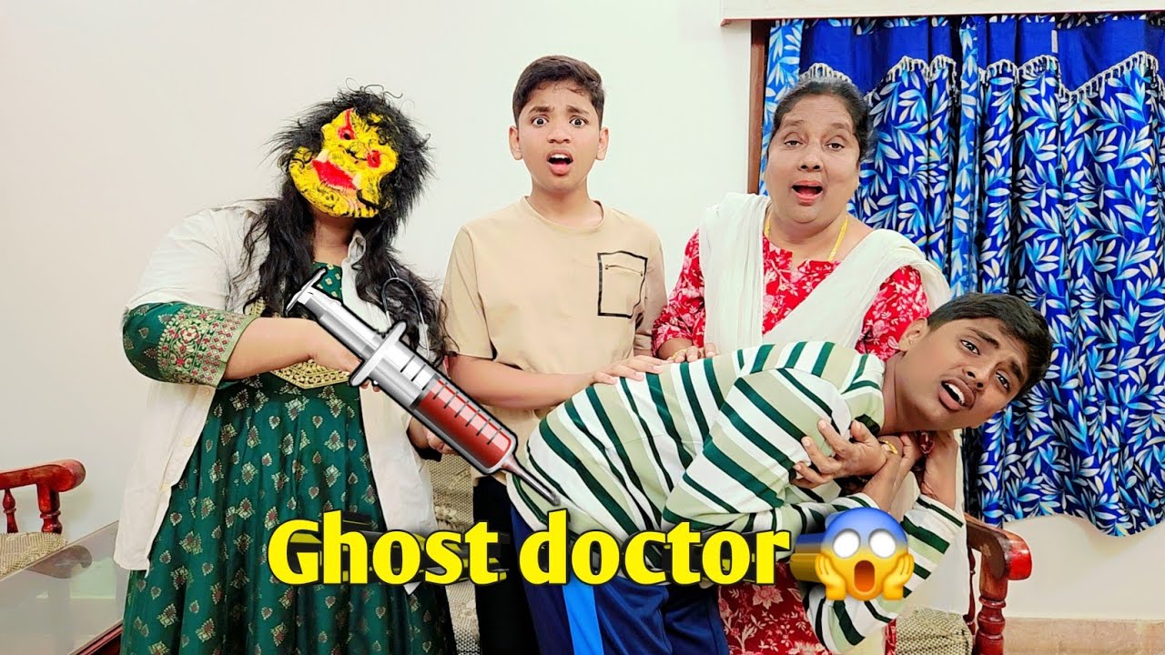 Ghost doctor🧟👩‍⚕️ | comedy videos | funny video | Monika miniature cooking