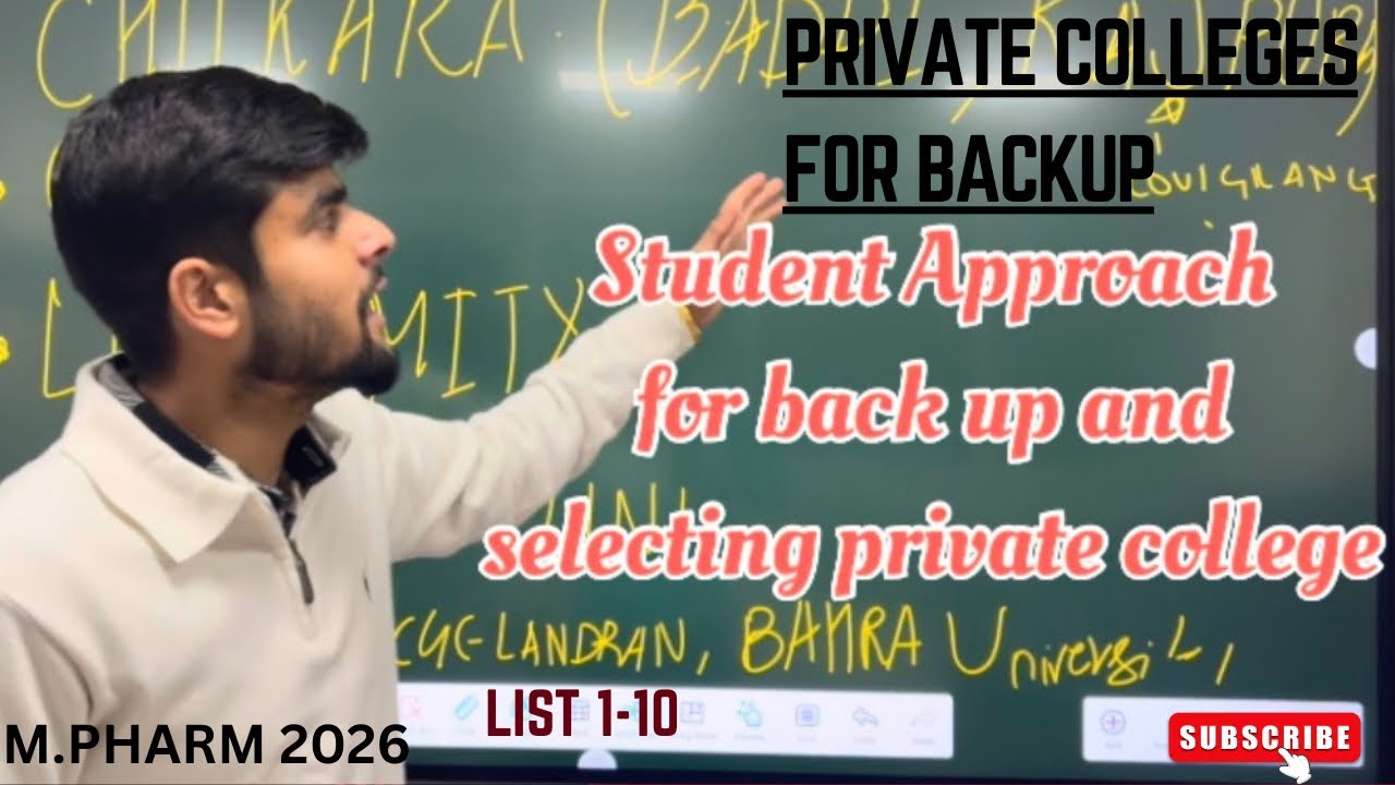 Top Private Colleges for M.Pharm 2026 Placements and Exposure (Without GPAT)