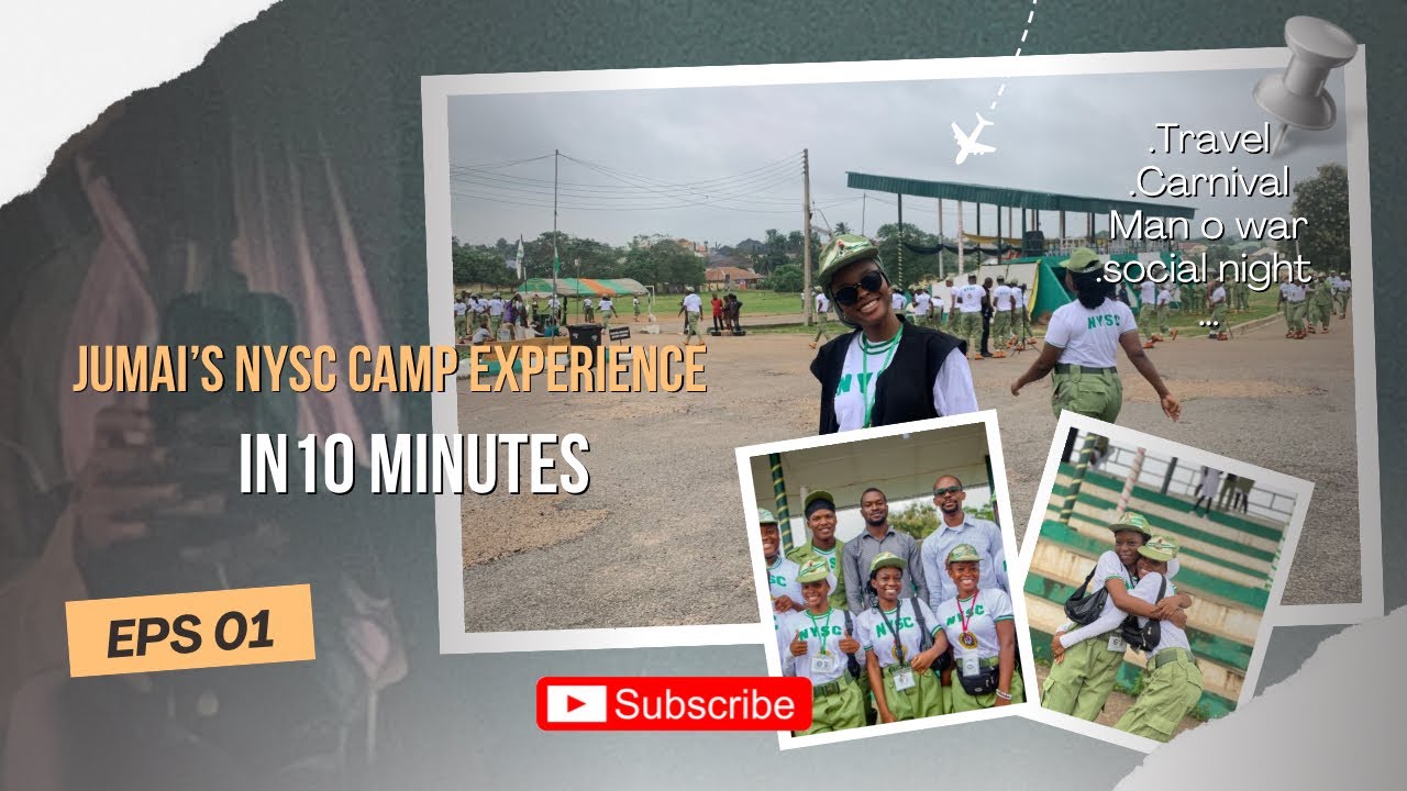 JUMAI Shares Her Wild NYSC Camp Experience in 10 MINUTES!