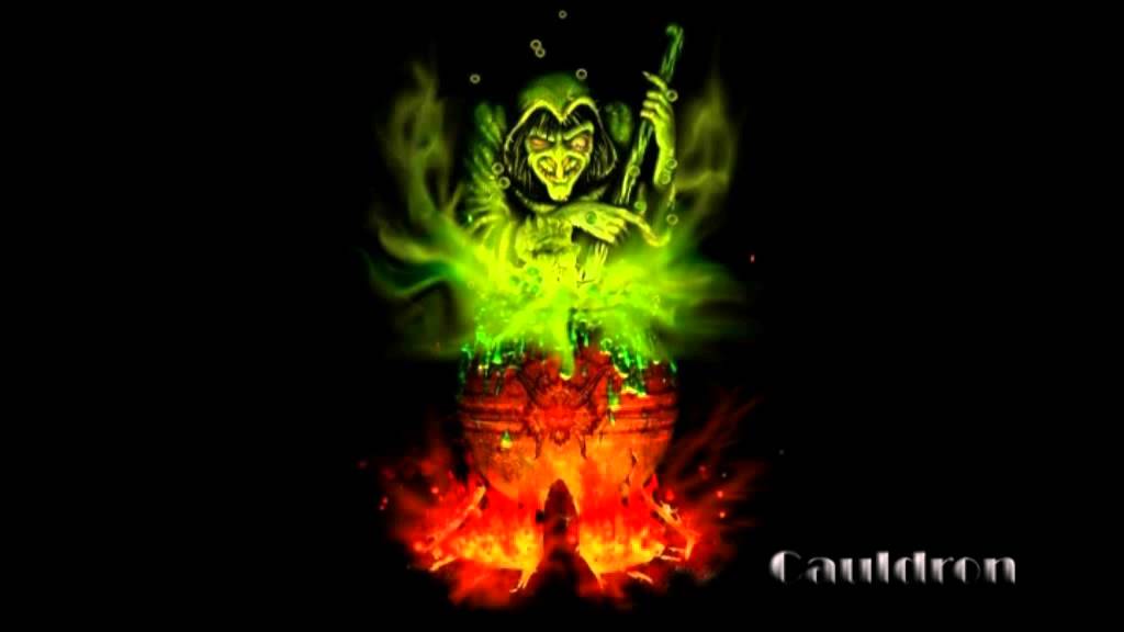 Cauldron (Amstrad CPC) : Music remixed by DJ Mitch (Hexenkuche Walpurgisnacht HardTance Mix).