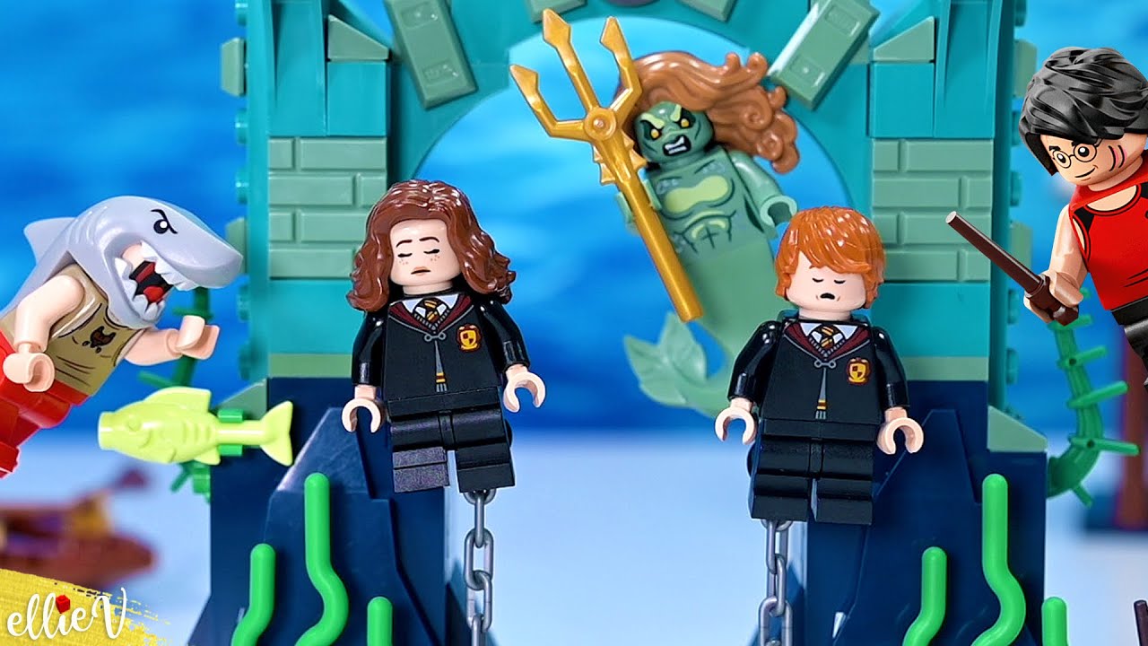 Lego Harry Potter Турнир Трёх Волшебников: Чёрное Озеро: сборка и обзор
