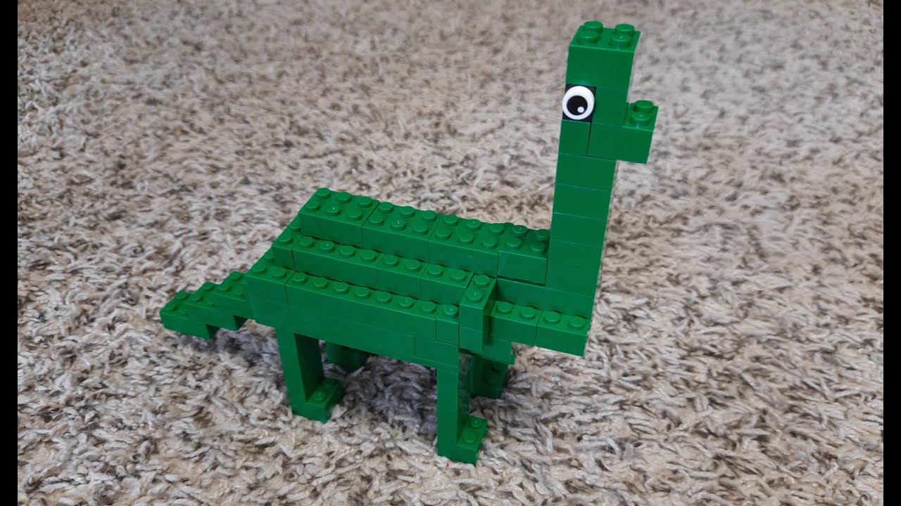 Building Blocks Dino | LEGO Dino Building IDEAs For Kids | DIY Craft For Kids | #SHORT
