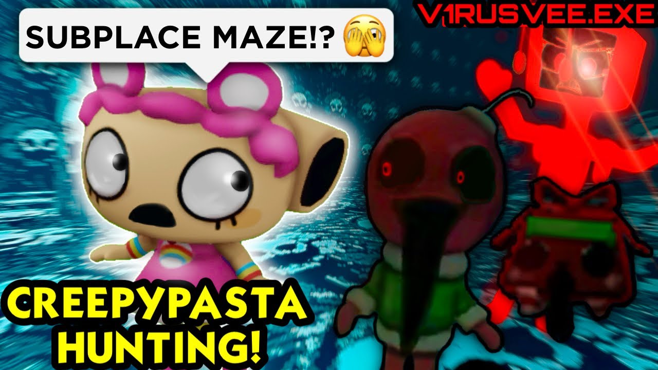 Dandy's World Creepypasta Hunting: I FOUND SUBPLACE MAZE, SCREAMING BOBETTE, AND VIRUSVEE.EXE!!!