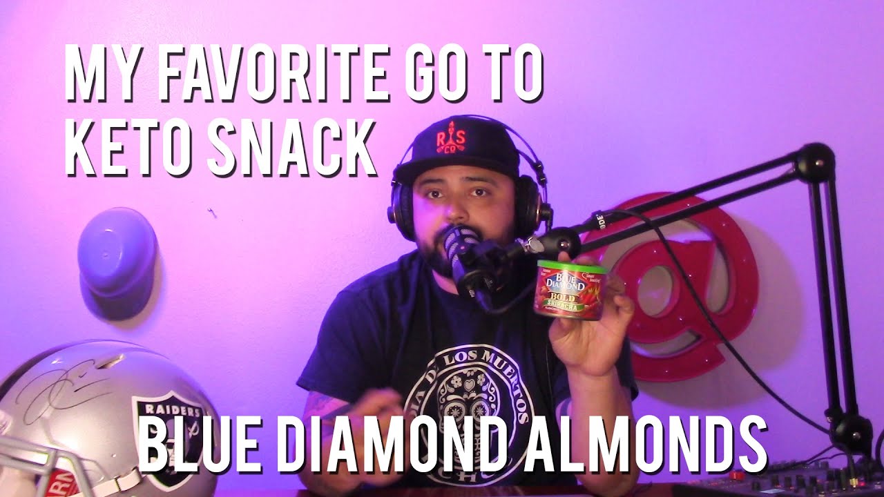 My Favorite Go-To Keto/Low Carb Snack. Blue Diamond Almonds.