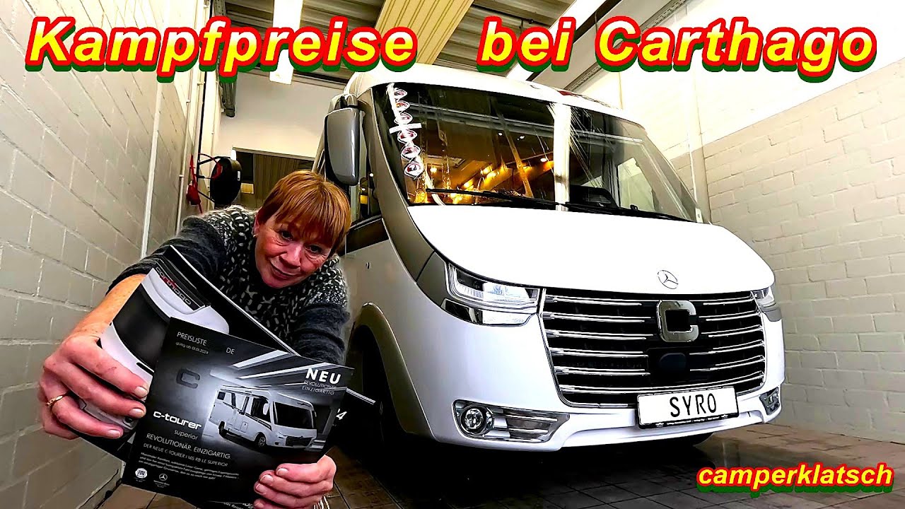 Carthago Chic C Line❤️MB Sprinter GÜNSTIGER als Fiat Ducato❗️das BELIEBTESTE WOHNMOBIL 2025❗