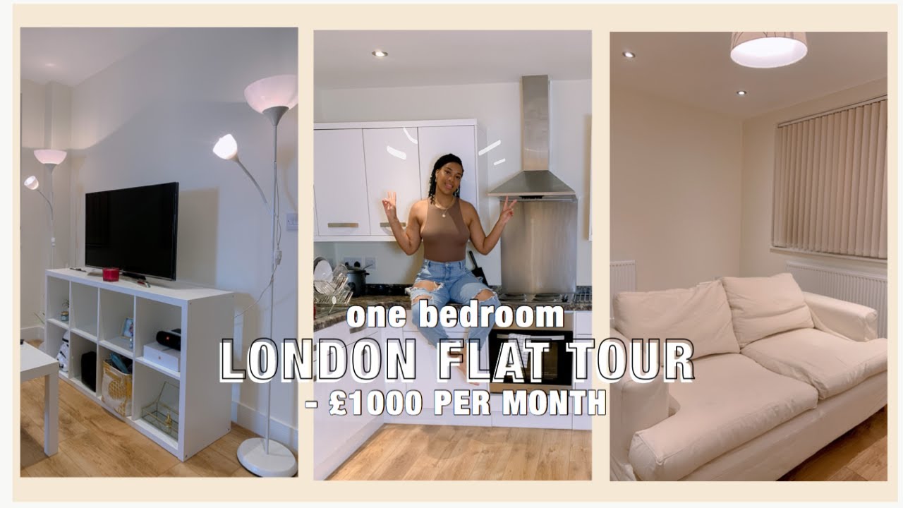 MY FIRST APARTMENT / FLAT TOUR | WHAT £1000 CAN GET YOU IN LONDON | ONE BEDROOM