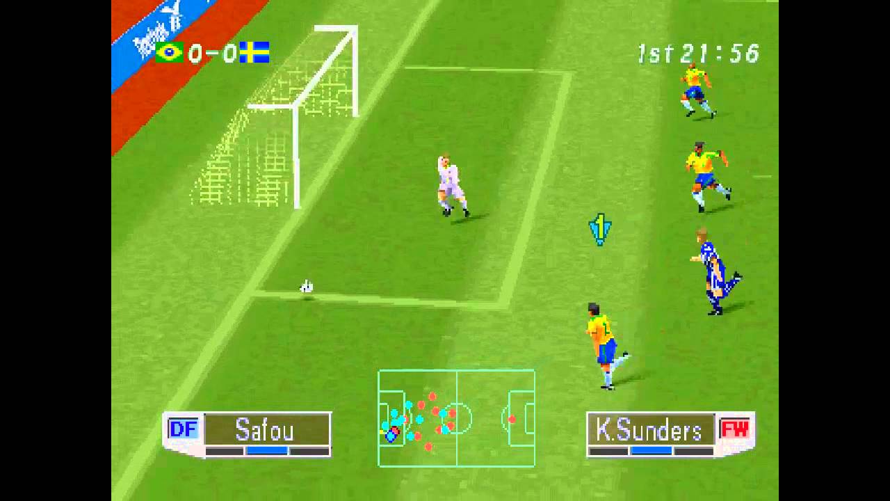 International Superstar Soccer Pro 98 ... (PS1) Gameplay