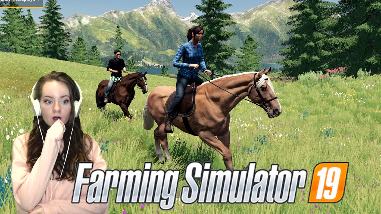 Я СМЕЯЛСЯ САМЫМ САМЫМ — Farming Simulator 19 — лучшая игра про лошадей | Pinehaven