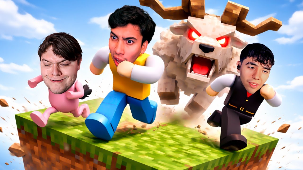 LOS BROS EN ONE BLOCK MINECRAFT! #2 🪨