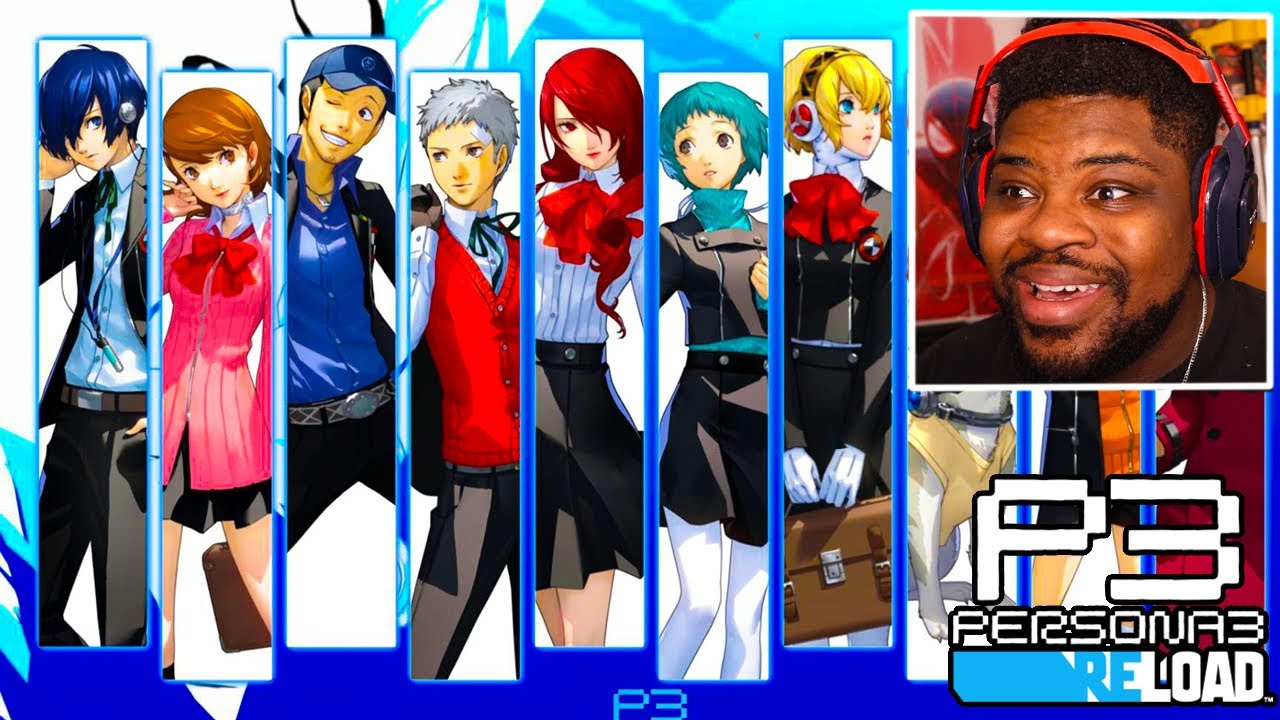 JRPG Fan reacts to ALL Persona 3 Reload Character Trailers for the FIRST time!
