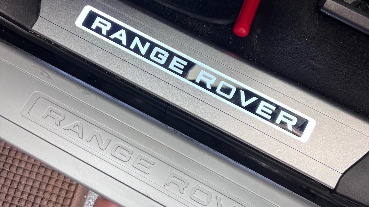 L494 Range Rover Sport Lighted Door Sill Installation