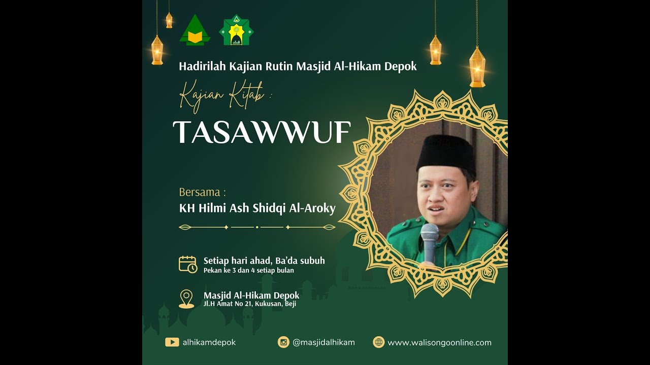 Kajian Kitab Tasawwuf bersama KH Hilmi Ash Shidqi Al-Aroky