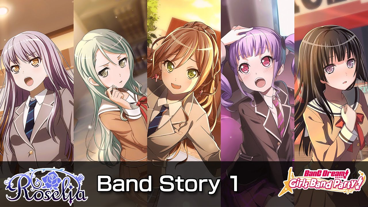 [Garupa/EN] Bloom Of The Blue Rose - Roselia Story 1