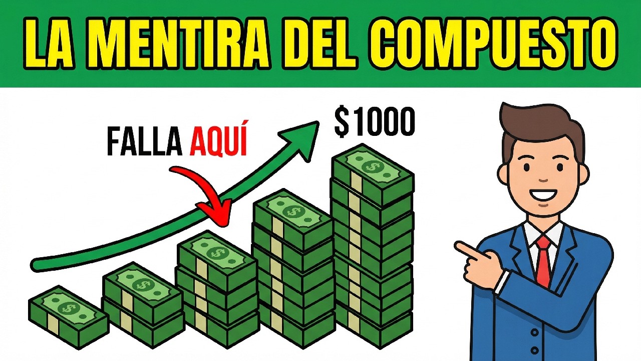 Por eso el inter&eacute;s compuesto FALLA si invierte MENOS que ESTO cada mes
