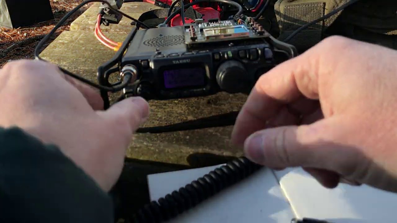 Полевой отчет POTA: активация озера Джеймс с помощью Yaesu FT-817ND и без ATU