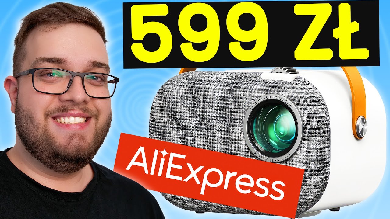 Kupiłem TANI PROJEKTOR z ALIEXPRESS
